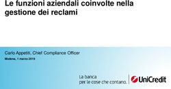 Le funzioni aziendali coinvolte nella gestione dei reclami - Carlo Appetiti, Chief Compliance Officer