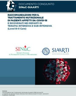 SINUC-SIAARTI DOCUMENTO CONGIUNTO