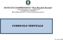 CURRICOLO VERTICALE ISTITUTO COMPRENSIVO "Don Rinaldo Beretta" - 27 marzo 2018 - Istituto Comprensivo Don ...