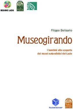 Museogirando Filippo Belisario - I bambini alla scoperta dei musei naturalistici del Lazio - Museo Civico di Allumiere