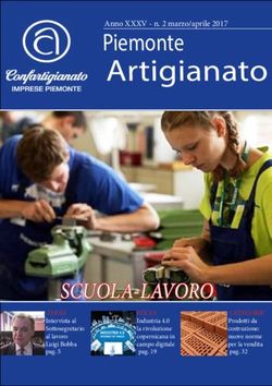 SCUOLA-LAVORO - Confartigianato Imprese Piemonte