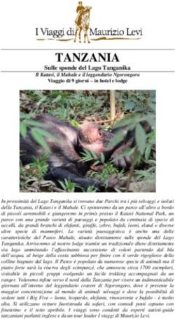 TANZANIA Sulle sponde del Lago Tanganika - I Viaggi di Maurizio Levi