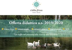 "Un tuffo nel passato alla ricerca dell'identit&agrave;" - Il Parco Museo - S'Abba Frisca