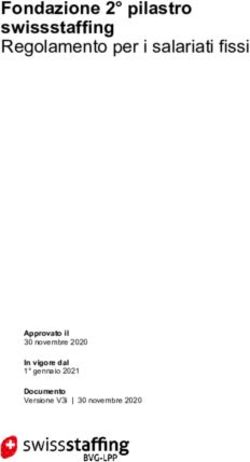 Fondazione 2 pilastro swissstaffing - Regolamento per i salariati fissi - Approvato il - swissstaffing LPP