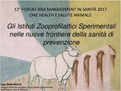 Gli Istituti Zooprofilattici Sperimentali nelle nuove frontiere della sanità di prevenzione - Izslt