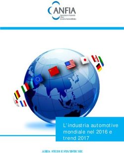 L'industria automotive mondiale nel 2016 e trend 2017 - AREA STUDI E STATISTICHE