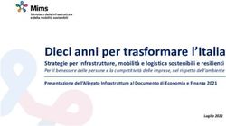 Dieci anni per trasformare l'Italia - MIT