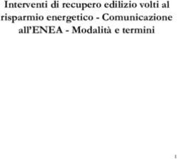 Interventi di recupero edilizio volti al risparmio energetico - Comunicazione all'ENEA - Modalit&agrave; e termini - COA ...