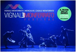 IL PAESE DELLA DANZA 22 GIUGNO 21 LUGLIO 2018 IV EDIZIONE - Fondazione Piemonte dal Vivo