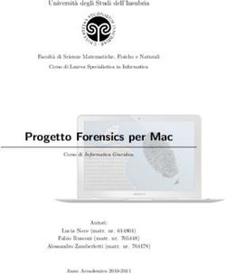 Progetto Forensics per Mac