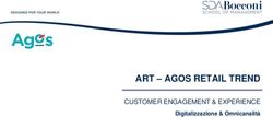 ART - AGOS RETAIL TREND - CUSTOMER ENGAGEMENT & EXPERIENCE Digitalizzazione & Omnicanalit&agrave; - SDA Bocconi