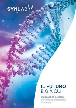 IL FUTURO &Egrave; GI&Agrave; QUI Diagnostica genetica per la vostra professione quotidiana - Synlab