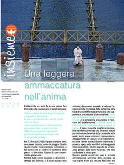 Una leggera ammaccatura nell'anima - Collaborazione ...