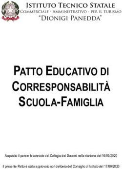 PATTO EDUCATIVO DI CORRESPONSABILITÀ SCUOLA-FAMIGLIA - Acquisito il parere favorevole del Collegio dei Docenti nella riunione del 16/09/2020 il ...