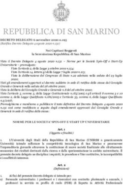 REPUBBLICA DI SAN MARINO - Consiglio Grande e Generale