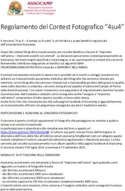 Regolamento del Contest Fotografico "4su4" - Assocamp