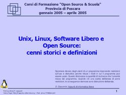 Unix, Linux, Software Libero e Open Source: cenni storici e definizioni