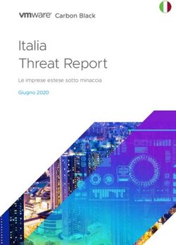 Italia Threat Report Le imprese estese sotto minaccia - Giugno 2020 - VMware Security
