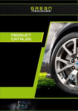 PRODUCT CATALOG - Green Vehicles S.r.l.s - Via Ignazio Silone 10 60035 JESI (AN) - P.IVA 02679540423 -MAIL