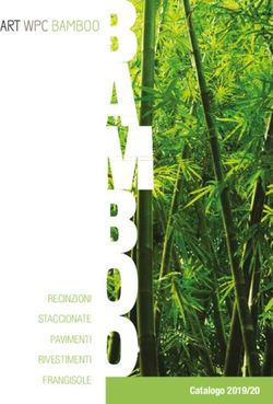RECINZIONI STACCIONATE PAVIMENTI RIVESTIMENTI FRANGISOLE - Catalogo 2019/20 - Art WPC Bamboo