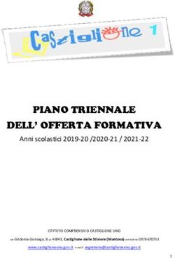 PIANO TRIENNALE DELL' OFFERTA FORMATIVA - Anni scolastici 2019-20 /2020-21 / 2021-22 - Istituto ...
