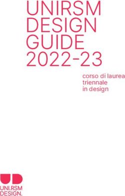 UNIRSM DESIGN GUIDE 2022-23 - corso di laurea triennale in design