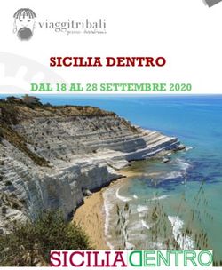 SICILIA DENTRO DAL 18 AL 28 SETTEMBRE 2020 - Viaggi Tribali