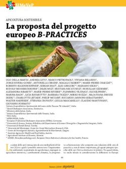 LA PROPOSTA DEL PROGETTO EUROPEO B-PRACTICES - APICOLTURA SOSTENIBILE - SIMEVEP