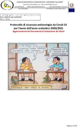 Protocollo di sicurezza anticontagio da Covid-19 per l'avvio dell'anno scolastico 2020/2021 - Aggiornamento del Documento di Valutazione dei Rischi