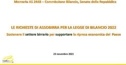 LE RICHIESTE DI ASSOBIRRA PER LA LEGGE DI BILANCIO 2022 - Memoria AS 2448 - Commissione Bilancio, Senato della Repubblica - Sostenere il settore ...