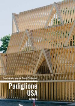 Padiglione USA Venezia - Paul Andersen & Paul Preissner - Grosso Legno