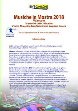 Musiche in Mostra 2018 - Visionarie 16 eventi 6 citt&agrave; 10 location a Torino Alessandria AcquiTerme Cuneo Savigliano Genova - Anno europeo del ...