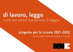 Di lavoro, leggo come non avresti mai pensato di leggere - progetto per le scuole 2021-2022