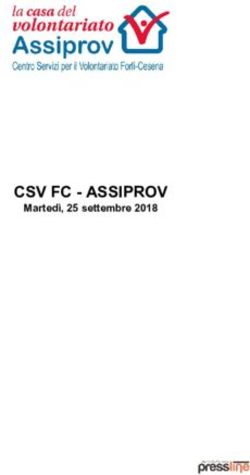 CSV FC - ASSIPROV Martedì, 25 settembre 2018