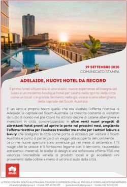 ADELAIDE, NUOVI HOTEL DA RECORD
