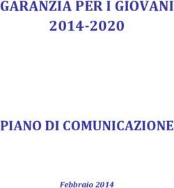 GARANZIA PER I GIOVANI - 2014-2020 PIANO DI COMUNICAZIONE Febbraio 2014 - CGIL Puglia