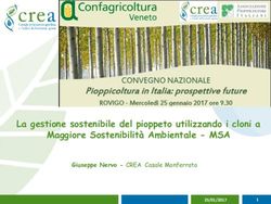 La gestione sostenibile del pioppeto utilizzando i cloni a Maggiore Sostenibilit&agrave; Ambientale - MSA - Giuseppe Nervo - CREA Casale Monferrato ...