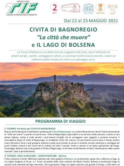 CIVITA DI BAGNOREGIO "La citt&agrave; che muore" - e IL LAGO DI BOLSENA