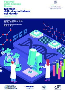 Festival delle Scienze Roma Giornata della ricerca Italiana nel Mondo - 15 APRILE 2021 - ENEA