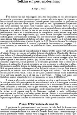 Tolkien e il post-modernismo