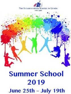 Summer School June 25th - July 19th 2019 - The International School in Genoa