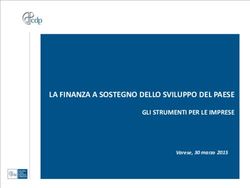 LA FINANZA A SOSTEGNO DELLO SVILUPPO DEL PAESE - GLI STRUMENTI PER LE IMPRESE Varese, 30 marzo 2015 - Unione degli ...