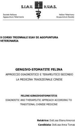 GENGIVO-STOMATITE FELINA - SIAV - itVAS