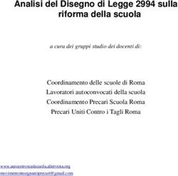 Analisi del Disegno di Legge 2994 sulla riforma della scuola