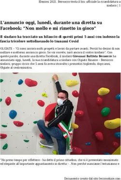 L'annuncio oggi, luned&igrave;, durante una diretta su Facebook: "Non mollo e mi rimetto in gioco"