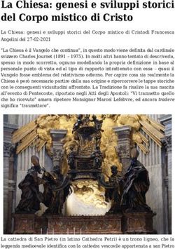 La Chiesa: genesi e sviluppi storici del Corpo mistico di Cristo