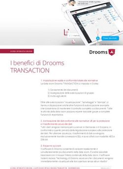 I benefici di Drooms TRANSACTION