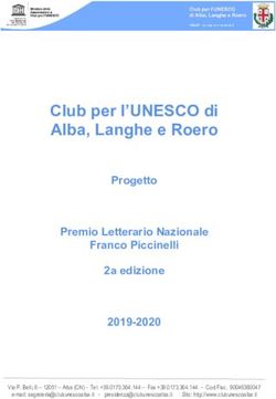 Club per l'UNESCO di Alba, Langhe e Roero - Progetto Premio Letterario Nazionale Franco Piccinelli 2a edizione 2019-2020 - Premio "Franco ...