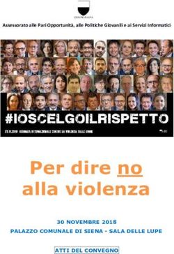 Per dire no alla violenza - Assessorato alle Pari Opportunità, alle Politiche Giovanili e ai Servizi Informatici - Comune di Siena