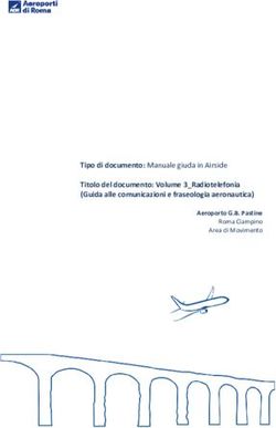Tipo di documento: Manuale giuda in Airside Titolo del documento: Volume 3_Radiotelefonia (Guida alle comunicazioni e fraseologia aeronautica) ...